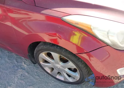 2013 Hyundai Elantra Limited from USA, damaged, VIN 5NPDH4AE7DH330092